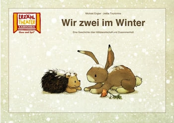 Hase und Igel Wir zwei im Winter / Kamishibai Bildkarten Michael Engler (u. a.) Taschenbuch
