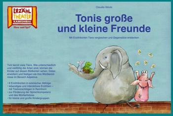 Hase und Igel Tonis große und kleine Freunde / Kamishibai Bildkarten: 6 Bildkarten für das Erzähltheater