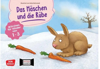 Don Bosco Das Häschen und die Rübe. Kamishibai-Bildkartenset