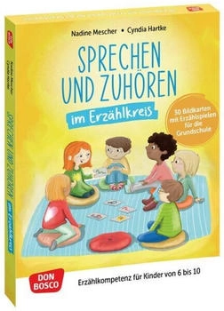 Don Bosco Sprechen und Zuhören im Erzählkreis. 30 Bildkarten mit Erzählspielen für die Grundschule