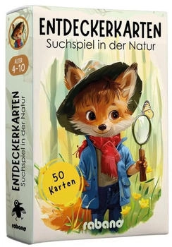 ART 50 Entdeckerkarten für Kinder - Outdoor Schatzsuche