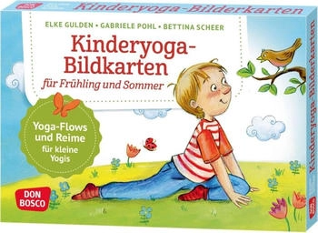Don Bosco Kinderyoga-Bildkarten f&uuml;r Fr&uuml;hling und Sommer
