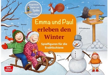 Don Bosco Erzählschiene-Set, Emma und Paul erleben den Winter