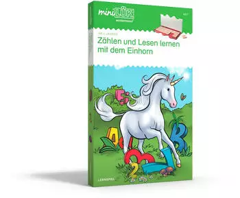 Westermann LÜK miniLÜK Set Bücher und Kontrollgerät Zählen und lesen lernen
