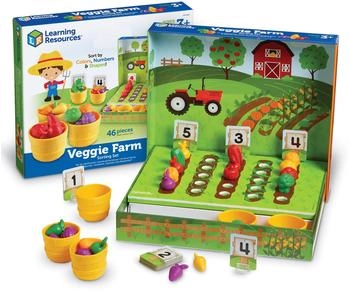 Learning Resources Veggie Farm Sortierset Gemüsehof
