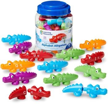 Learning Resources Snap-n-Learn Alphabet Crocodiles