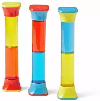 Learning Resources Entdecker-Röhren zum Farbenmischen, 3er-Set Angstabbau-Spielzeug, Spielzeug zur Beschäftigungstherapie