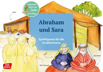 Don Bosco Abraham und Sara. Erzählschienen-Figurenset