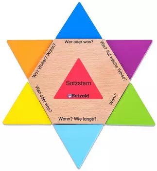 Betzold Satzstern aus Holz