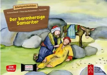 Don Bosco Der barmherzige Samariter. Kamishibai Bildkartenset