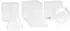 Wissner Körperformensatz transparent, 6 Teile, 10cm (039604-010)