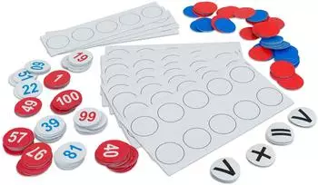 Betzold Zahlenraum bis 100, magnetisches Tafelmaterial (755804)