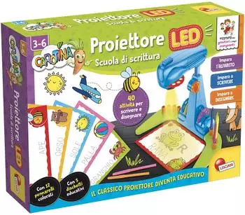Lisciani Carotina Projektor Lese- und Schreibschule 3-6 Jahre (102426)
