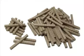 Wissner Dienes 10er-St&auml;be RE-Wood, 100 St&uuml;ck (R39587.000)