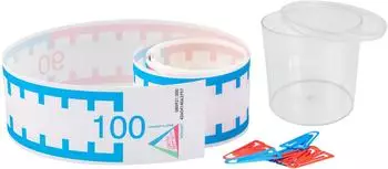 Wissner Zahlenstrahl-Rechenband 3m, Zahlenskala 1-100, in Dose (080921.000)