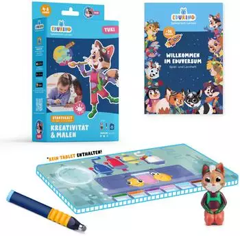 Edurino Starterset Yuki &ndash; Kreativit&auml;t & Malen, 4&ndash;8 Jahre