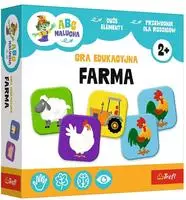 Trefl - Bauernhof, ABC Kleinkind, Lernspiel f&uuml;r Kinder 2+ Jahre