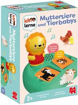 Jumbo Ich lerne Muttertiere und Tierbabys, Lernspiel (8721017607649)