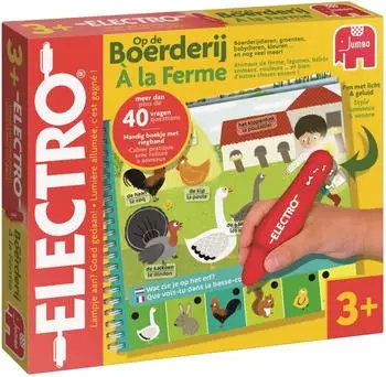 Jumbo Electric Wonder Pen: Auf dem Bauernhof Spiel (19558)