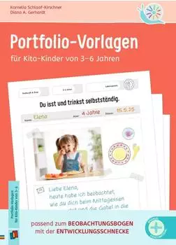 Verlag an der Ruhr Portfolio-Vorlagen f&uuml;r Kita-Kinder (3&ndash;6 Jahre)