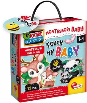 Lisciani Montessori Baby Touch My Baby Assoziationsspiel (92673)