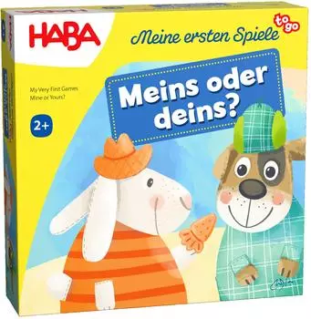 HABA Meine ersten Spiele &ndash; Meins oder deins? Ged&auml;chtnisspiel (2012218001)