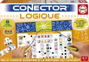 Educa Borrás Conector Logik Elektronisches Lernspiel (17319)