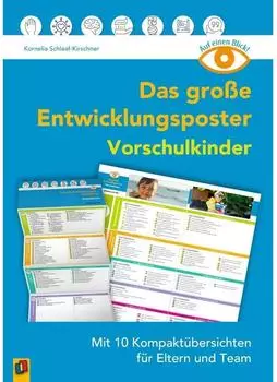 Verlag an der Ruhr Das große Entwicklungsposter – Vorschulkinder