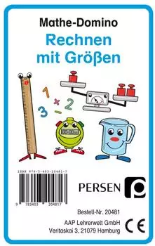 Persen Mathe-Domino: Rechnen mit Gr&ouml;&szlig;en (9783403204817)