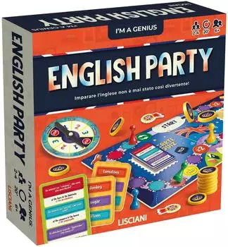 Lisciani I'm A Genius TS Go-Go English Lernspiel, 5-10 Jahre (100514)
