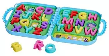 Hasbro Peppa's Buchstabenbox Alphabet-Puzzle Vorschul-Spielzeug (F67905G0)