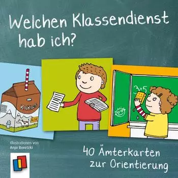Verlag an der Ruhr &bdquo;Welchen Klassendienst hab ich?" Box mit 40 Karten