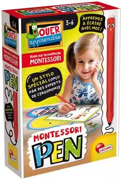 Lisciani Montessori Pen ergonomischer Stift, 12er-Set, mehrfarbig