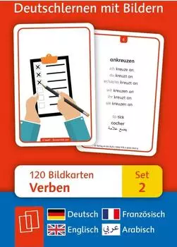 Verlag an der Ruhr Verben: Set 2 - Deutsch, Englisch, Franz&ouml;sisch und Arabisch