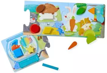 HABA Zuordnungsspiel Haustiere, bunt (2013991001)