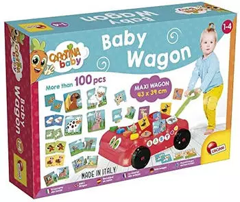 Lisciani Carotina Baby Wagon Aktivitätszentrum, 1-4 Jahre (67879)