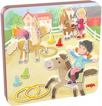 HABA Magnetspiel-Box Pferde, Kinderspiel (99002011-0)