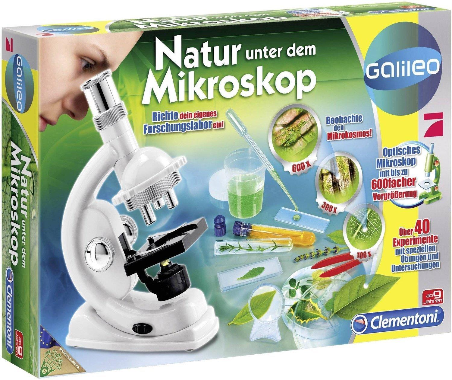 Clementoni Galileo: Natur unter dem Mikroskop (69804) Test - ❤️ Testbericht.de  September 2022