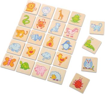 Eduplay Erkennungsschilder Tiere Holz