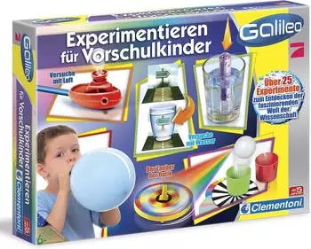 Clementoni Galileo Kids - Experimentieren f&uuml;r Vorschulkinder (69252)