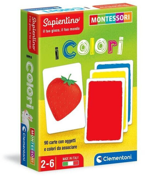 Clementoni Montessori - Color Cards