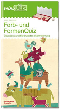 Westermann miniLÜK - Farb- und FormenQuiz 1, Überarbeitung (315)