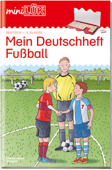 Westermann miniLÜK - Mein Deutschheft Fußball 3. Klasse (4567)