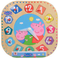Eichhorn, Peppa Pig Lernuhr