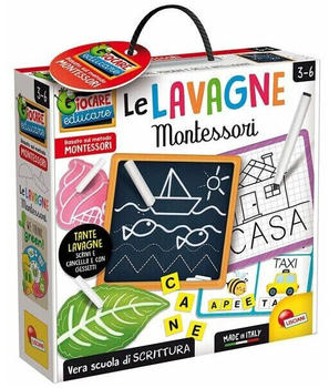 Lisciani Montessori - Le lavagne (Assorted colours) - Italian edition