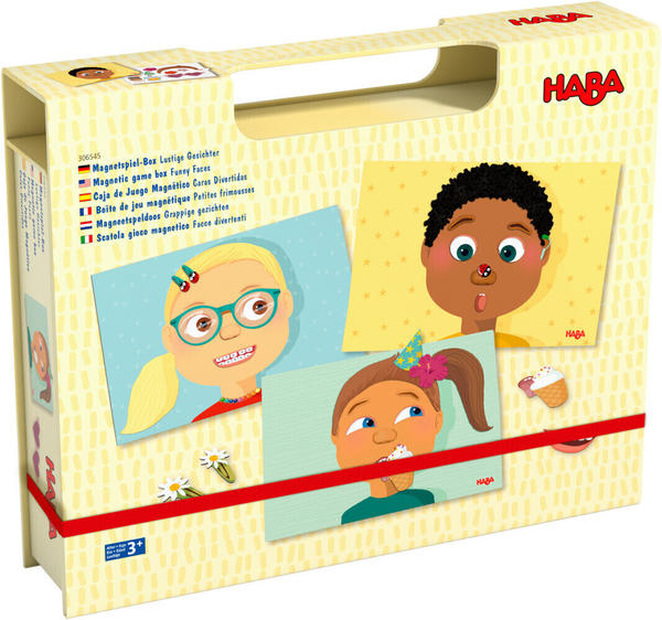 HABA Magnetspiel-Box Lustige Gesichter (306545)