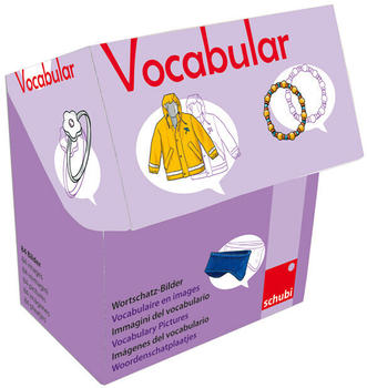 Schubi Vocabular Wortschatzbilder-Box: Kleidung und Accessoires