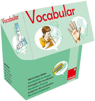 Schubi Vocabular Wortschatzbilder-Box: Körper, Körperpflege, Gesundheit