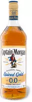 Captain Morgan 0,0 alkoholfrei - 0,7L, Grundpreis: &euro; 18,56 / l