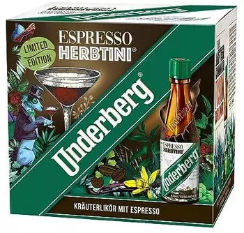 Underberg Espresso Herbtini 12x0,02l 27%